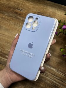 Чохол на iPhone (Айфон) 13 Pro Max квадратні борти silicone case full camera на apple