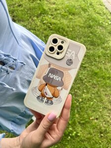 Чохол на iPhone 'NASA' для iPhone 12 Бежевий iPhone 12 Pro Max