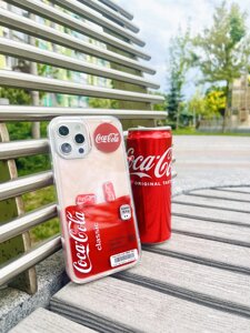 Чохол з логотипом «Coca-Cola» Кока-кола для iPhone 11-15 iPhone 15