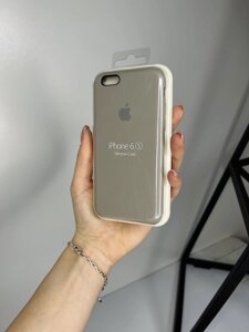 Чохол Silicone Case для Apple iPhone 6/6s силіконовий кейс з мікрофіброю