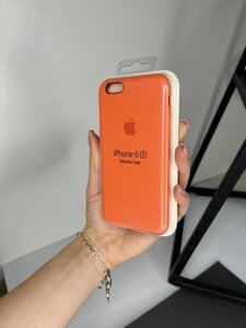 Чохол Silicone Case для Apple iPhone 6/6s силіконовий кейс з мікрофіброю