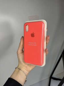 Чохол Silicone Case для Apple iPhone X/XS силіконовий кейс з мікрофіброю