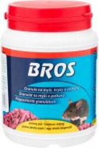 Родентицидний засіб від гризунів BROS у гранулах 500 гр