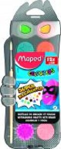 Фарби аквареллю Maped Color Peps 12 квітів з пензликом (MP. 81