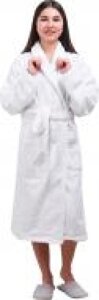 Халат махровий Durutex 350 г/м2 нар. XXL/XXXL білий