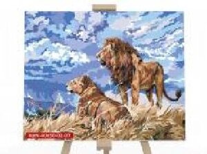 Картина за номерами Danko Toys 40х50 см економ с. 2 № 7 Леви KpNe-