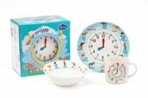 Набір дитячого посуду Amusing Clock 3 предмета M0690-KS-2006 Mili