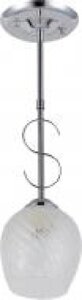 Світильник стельовий Accento lighting Leo 1x60 Вт E27 хром ALG-