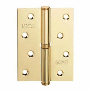 Петля Linde H-100L SB врізна 100x75x2,5 мм матова латунь ліва