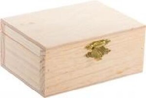 Скринька дерев'яна із замком 11x5x8 см Albero