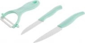Набір керамічних ножів 3 шт. ментол Flamberg