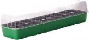 Міні-парник InGreen 40 см (12 осередків) зелений ING60001F