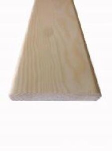 Молдинг фігурний Лісбудінвест декоративний 15х60х2000 мм сосна ст