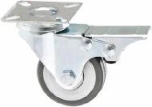 Колесо поворотне з майданчиком та гальмом d50 мм Longway 3054-50(