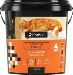 Акваемаль UniSil Radiator Enamel біла напівглянець 2 кг