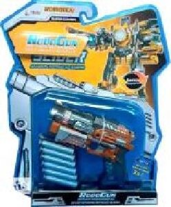 Ігровий набір Devik K03 RoboGun 2 в 1 Slider + 6 м'яких куль 341