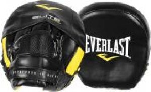 Лапи боксерські Everlast Elite Mini PU Р00001213 10x18x20 см чер