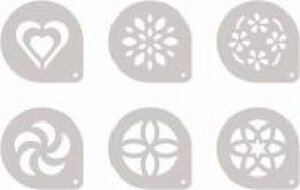 Набір трафаретів для капучино my DRINK 308850 Tescoma