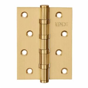 Петля Linde H-100 SB врізна 100x75x2,5 мм матова латунь