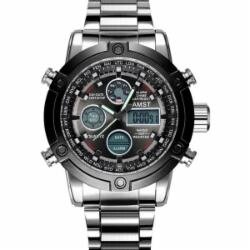 Наручний годинник чоловічі Mountain Steel AMST