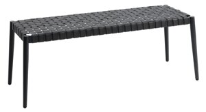 Лавка EDDERUP 110x40см чорна