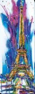 Набір для вишивання бісером на художньому полотні Ейфелева ба
