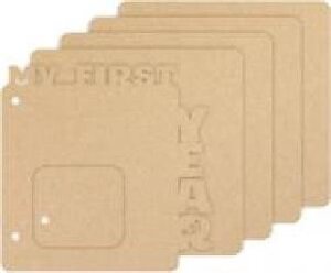 Заготівля альбому «My first year' 20х20,5 см 5 шт. Rosa Tale