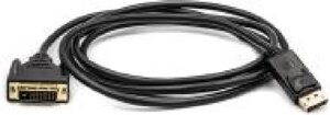 Кабель PowerPlant DisplayPort – DVI 1.8 м чорний