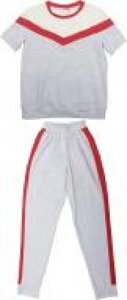 Комплект жіночий Flis clothes Чайка нар. M сірий
