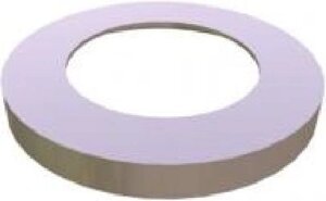 Кришка фланця стійки із зовнішнім кріпленням срібло