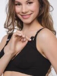 Бюстгальтер для рокуючих 556 Мамин Будинок 556 р. 80 D чорний