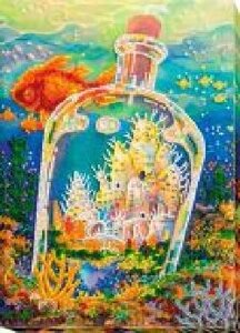 Набір для вишивання бісером на художньому полотні Чудо-місто