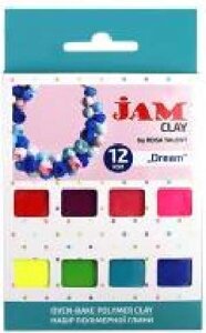 Пластика Jam Clay Dream 12 шт. 20 р