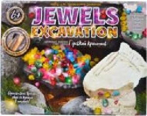 Набір для розкопок Danko Toys Jewels Excavation Камені (укр.) JEX