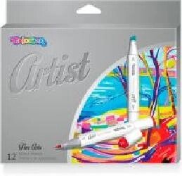 Набір маркерів Colorino Artist 1-5 мм 12 шт. 92470PTR різнокольорові