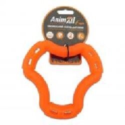 Іграшка для собак AnimAll Кільце 6 сторін 15 см помаранчеве 88212