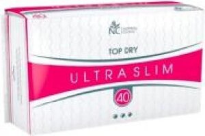 Прокладки гігієнічні Normal Clinic Slim top dry light 40 шт.