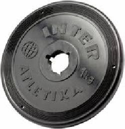 Диск InterAtletika для грифа 1 кг SТ 520-2