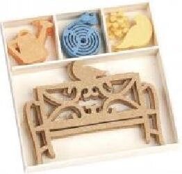 Декоративний виріб із фетру Відпочинок 20 шт. різнокольоровий, 2180012