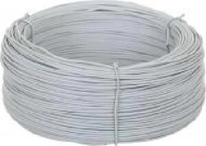 Дріт 0,8/1,4 мм білий 100 м. п ПВХ