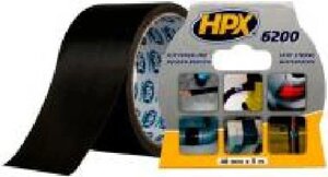 Армована ремонтна стрічка HPX 6200 чорна CS5005 48x0,3 мм 5