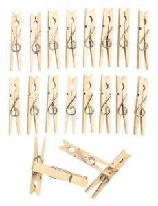 Прищіпки WILLHEM wood 20шт/уп.