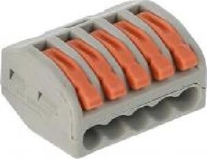 Колодка клемна E. NEXT e. lc. pro. pl. 5 з натискним важелем 5 шт. / У