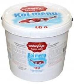 Корм для риб Меню для коропів Коі плаваючі пелети 10 л / 3 кг