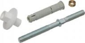 Кріплення для умивальника до стіни з дюбелем TDE і болтами 10x140