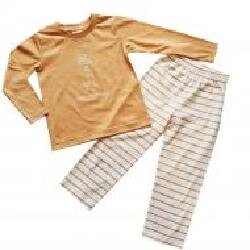 Піжама дитяча для дівчинки Colibri нар. 122 молочні з жовтим G7006