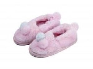 Тапочки дитячі для дівчинки Twins HS-LUX хутряні чешки з декором