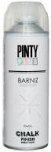 Лак-аерозоль Chalk-finish NV100821 400 мл прозорий PINTYPLUS
