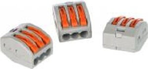 Колодка клемна E. NEXT e. lc. pro. pl. 3 з натискним важелем 5 шт. з