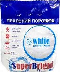 Пральний порошок для машинного та ручного прання SuperBright для